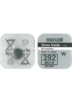 Bateria Maxell 392 / 384 / SR41W / Ag3